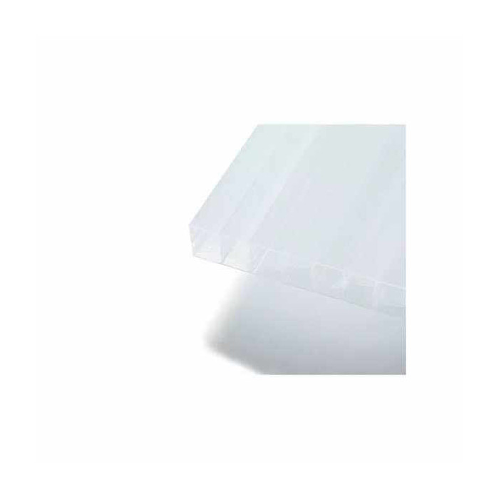 Сотовый поликарбонат 16 мм ROYALPLAST 2-UV премиум белый 2100х12000 мм